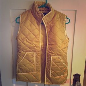 Yellow Harvard Vest
