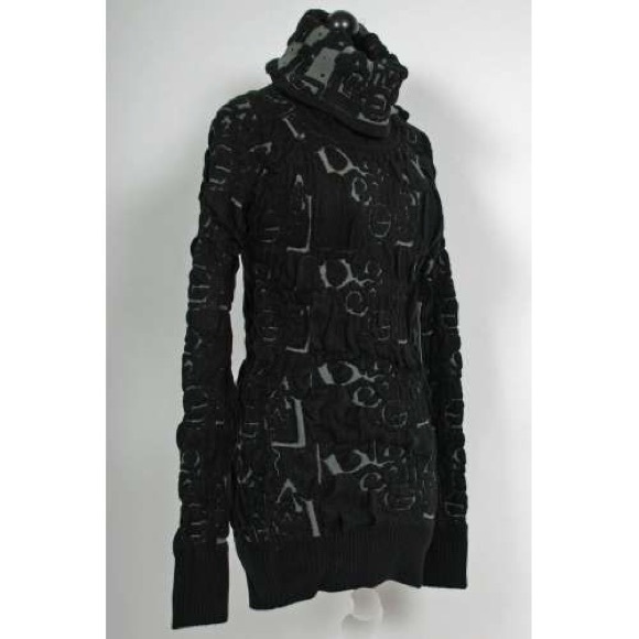 Desigual High Neck Tunic Sweater