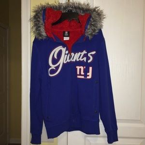 NFL Team Apparel Giants Jacket