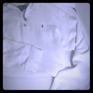 XLarge Men Polo Ralph Lauren Creme/Brown Pony