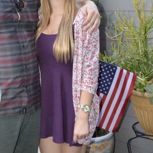 Multi colored cardigan