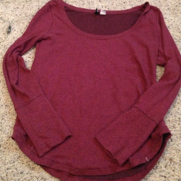 Maroon Urban outfitters long sleeve - Picture 1 of 1