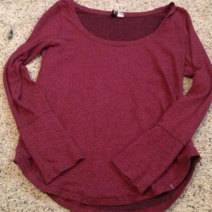 Maroon Urban outfitters long sleeve