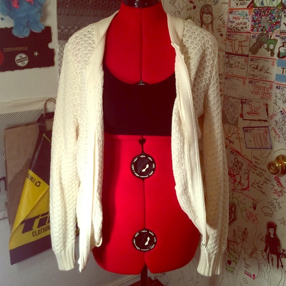 Zip up cardigan