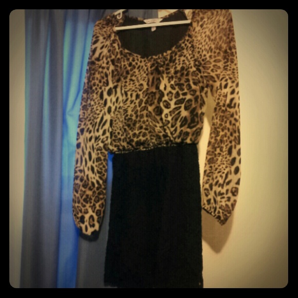 Beautiful Cheetah Print Dress