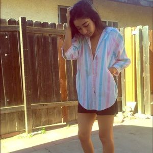 Vintage Reebok 80's Shirt With Pockets