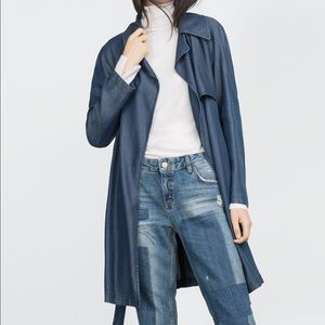 💥SALE💥 Zara Trench Coat with Belt & Buckle