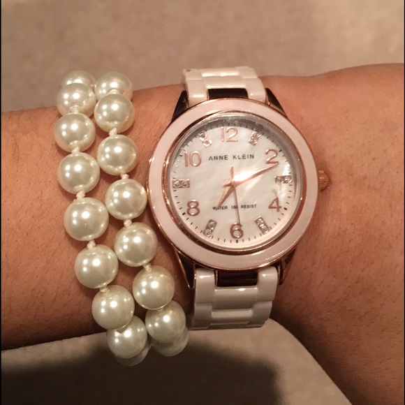 NWT Anne Klein Rose Gold Watch!