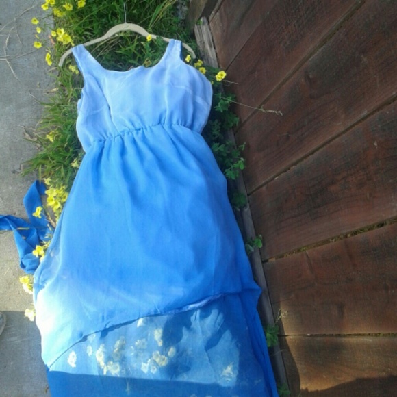 Ombre High-lo Dress - Picture 1 of 4