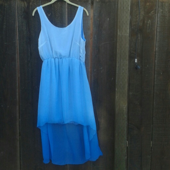 Ombre High-lo Dress - Picture 2 of 4