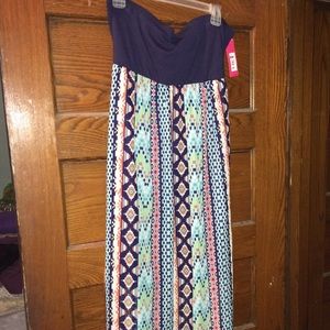 Strapless Maxi Dress