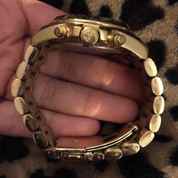 Gold Michael Kors Watch main image 4
