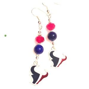 Houston Texans earrings