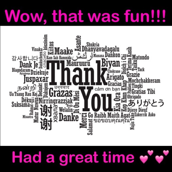 4/2/16 Other - Thanks for joining the party! Great time Goodnight