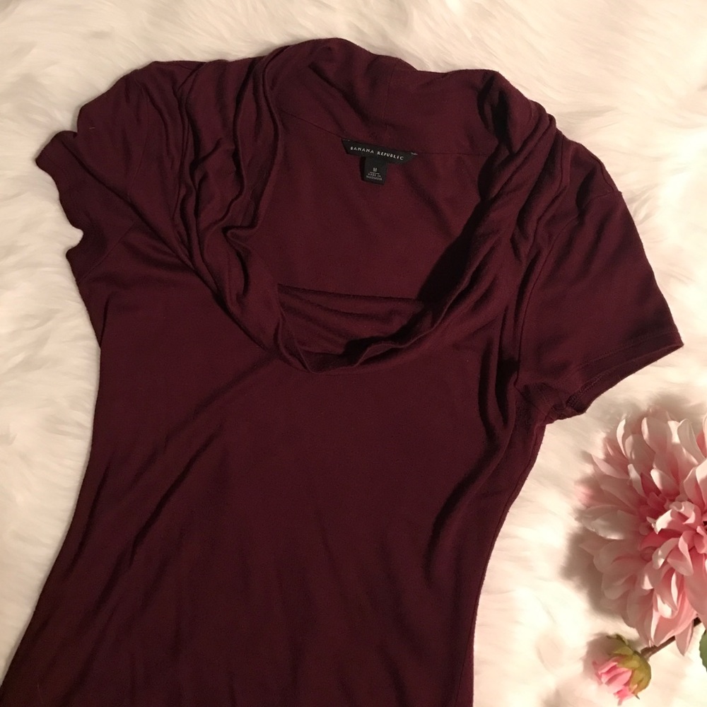 Banana Republic Cowl Neck Shirt