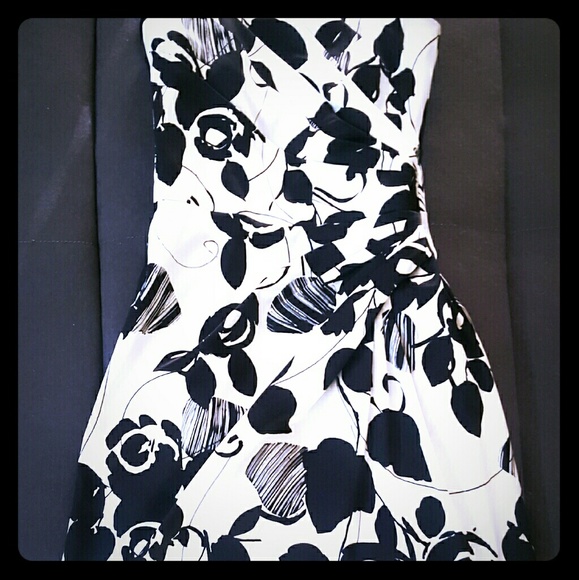 WHBM Strapless Dress