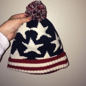 American Flag Beanie
