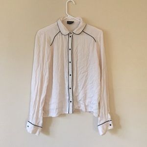 Top Shop Button Up Shirt