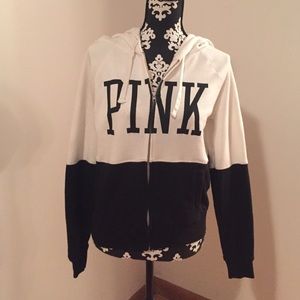 PINK Zip Hoodie (Small)