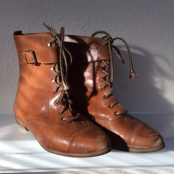 leather, ankle boots