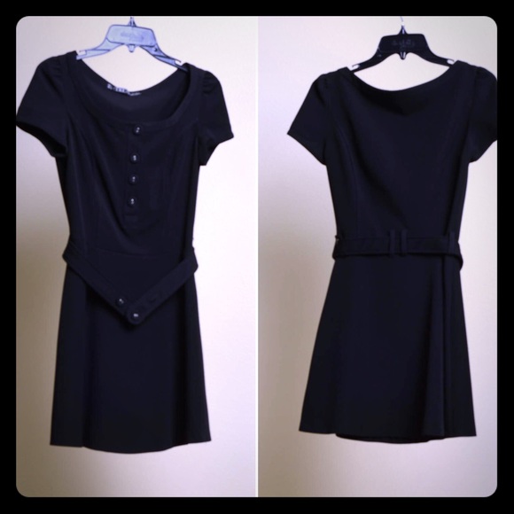 Zara black dress💋