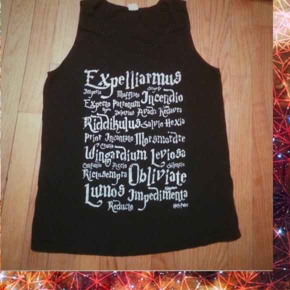 Harry Potter Spells Tank.