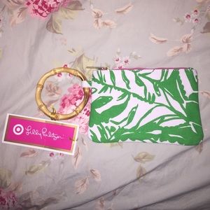 Small, Lilly Pulitzer wristlet.
