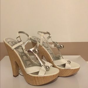 Cork Heeled Sandals by House of Deréon