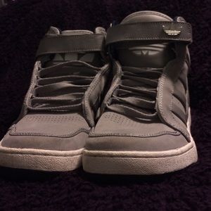 Grey Adidas HighTops