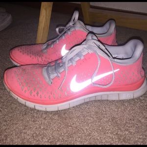 Pink Nikes