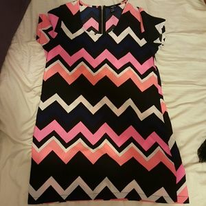 Colorful striped dress