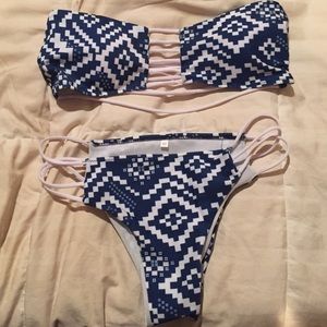 Brand new tribal print bikini!