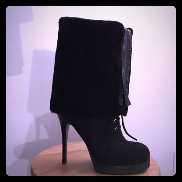 Giuseppe Zanotti Shearling Boots