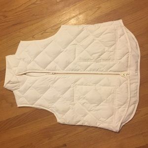 J.crew quilted vest