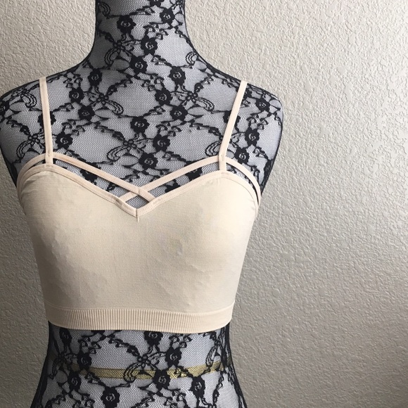 Three Bird Nest Other - 🆕Cream Seamless Caged Bralette