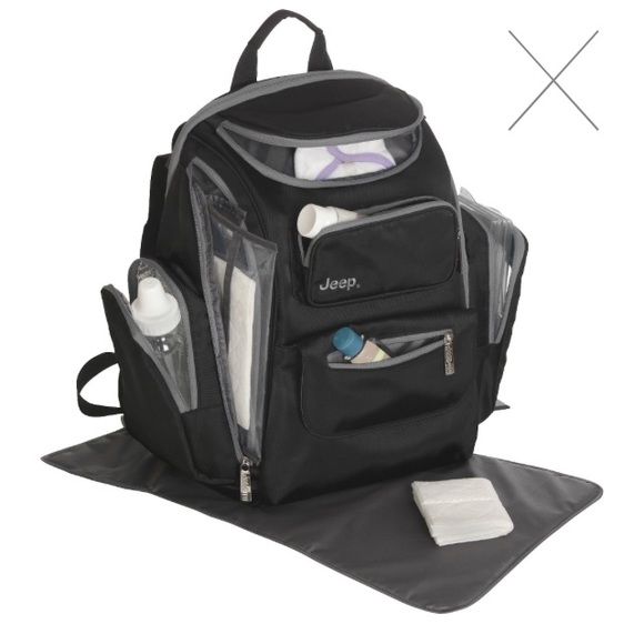 Jeep diaper backpack