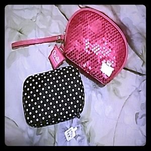 Small clutch make-up bags