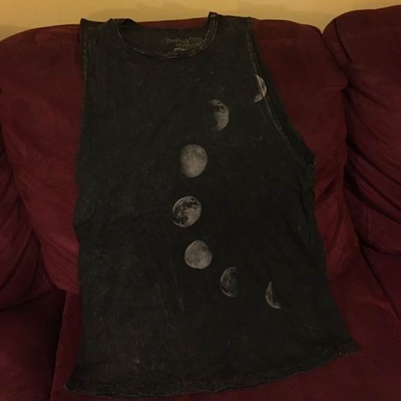 Black tank top