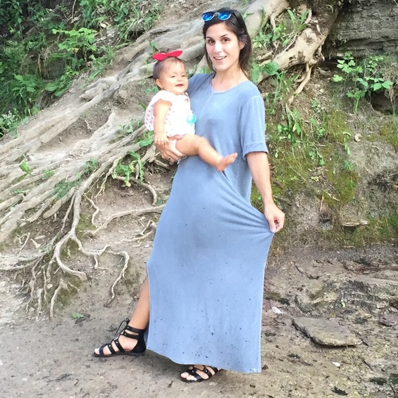 Dahlya grey tshirt dress - Picture 5 of 8