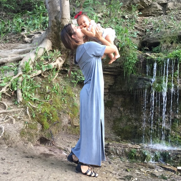 Dahlya grey tshirt dress - Picture 6 of 8