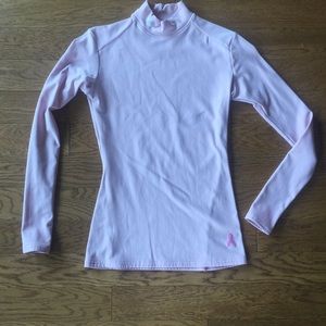 Under Armor light pink cold gear