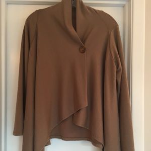 Bobeau Dressy sweatshirt cardigan/poncho
