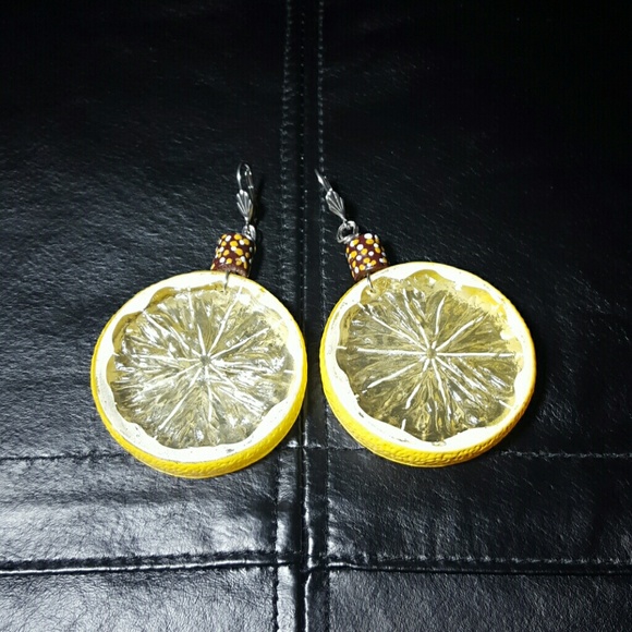 Jewelry - Lemonade  (Lemon Slices Earrings)