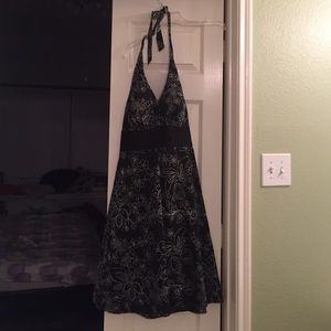 White House Black Market halter dress