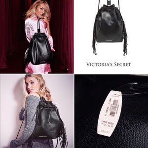 Victoria's Secret Fringe Backpack Handbag