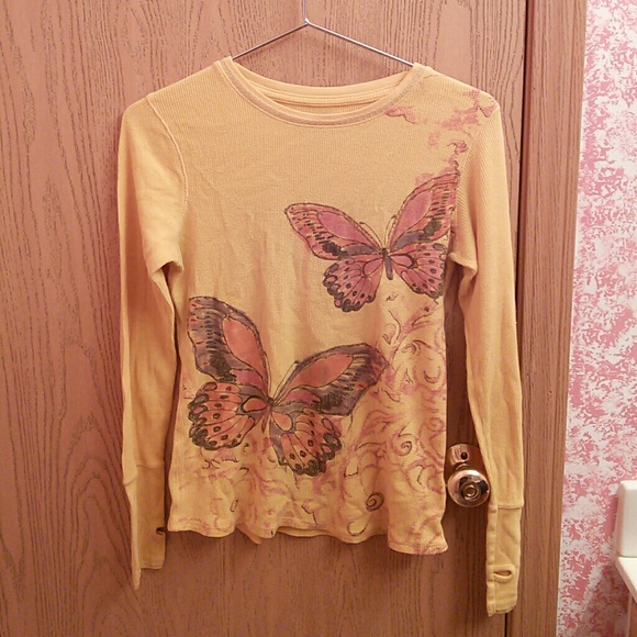 SOLD Arizona Thumbhole Cuffs Scoop Neck Long Shirt