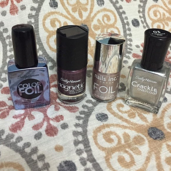 Other - Nail polish lot - metallic foil bundle!