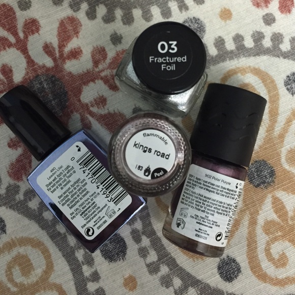 Nail polish lot - metallic foil bundle! - Picture 2 of 2