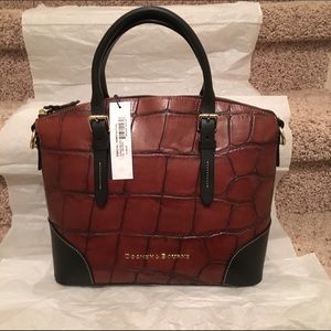 Authentic Dooney and Bourke Alligator Satchel