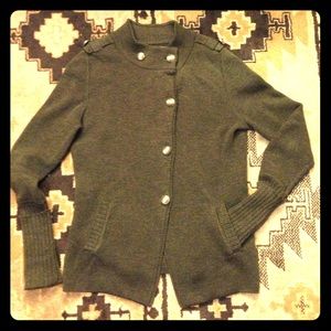 Military Hunter green Banana Republic sweater